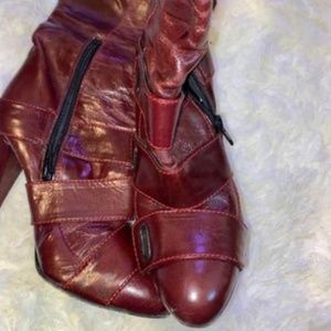 Miss sixty burgundy boots (7)